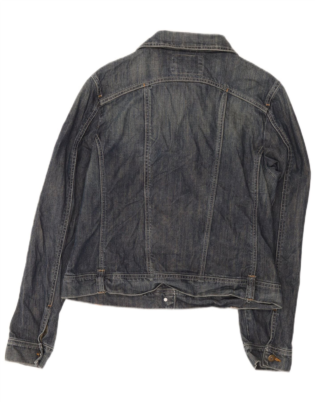 Giacca in denim corta da donna Kiabi UK 14 grande cotone blu