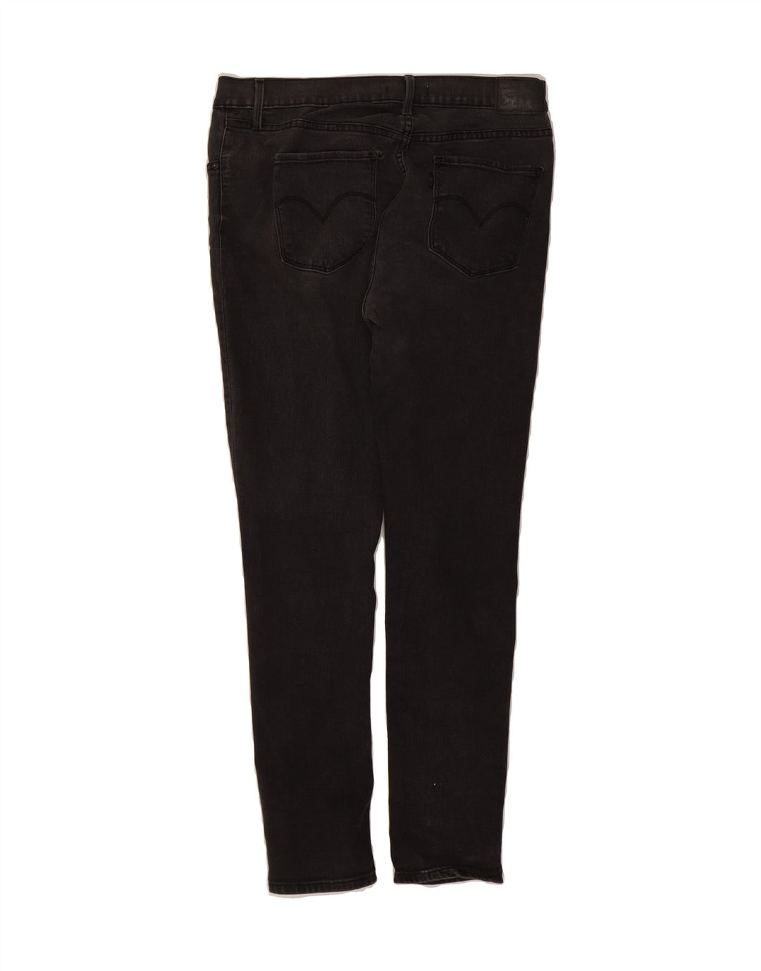 LEVI'S Womens Shaping Skinny Jeans W31 L30 Black Cotton Vintage Levi's and Second-Hand Levi's from Messina Hembry 