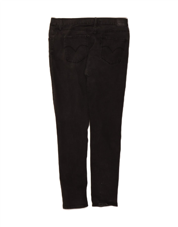 LEVI'S Womens Shaping Skinny Jeans W31 L30 Black Cotton Vintage Levi's and Second-Hand Levi's from Messina Hembry 
