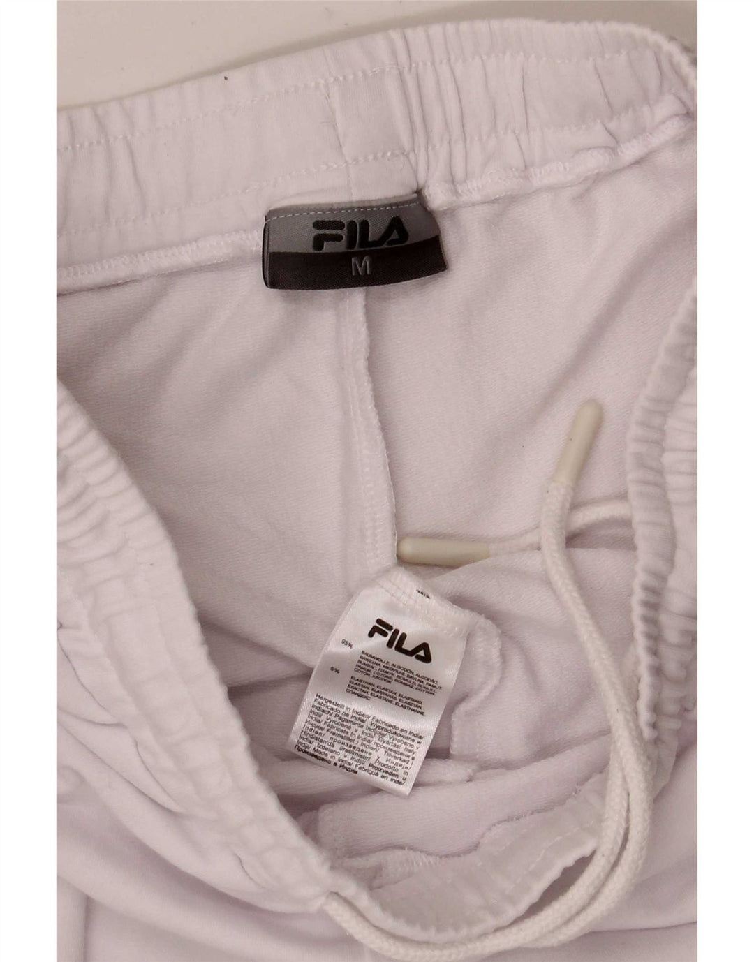 Pantaloni da tuta da donna Fila Joggers UK 12 Medium White Colourblock