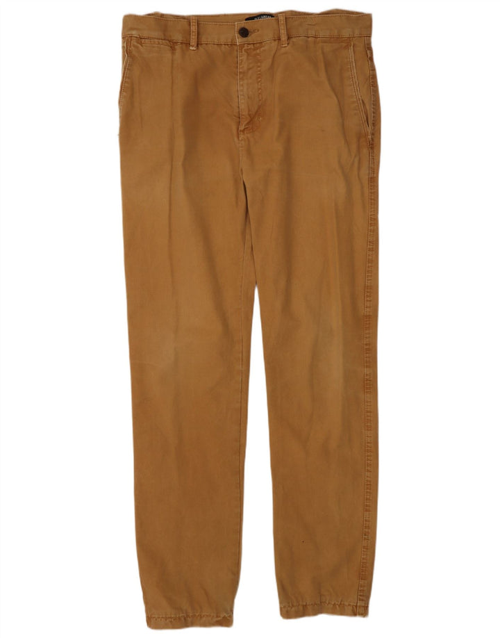 Pantaloni chino slim da uomo Pull & Bear EU 44 Large W34 L32 Cotone beige