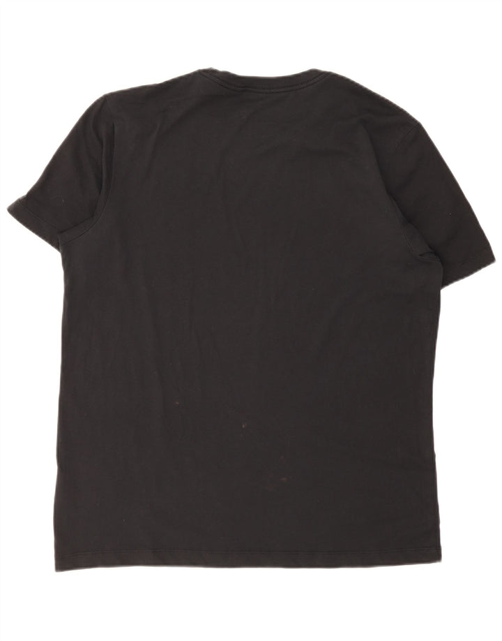 T-shirt Nike Dri Fit da uomo, grande, in cotone nero