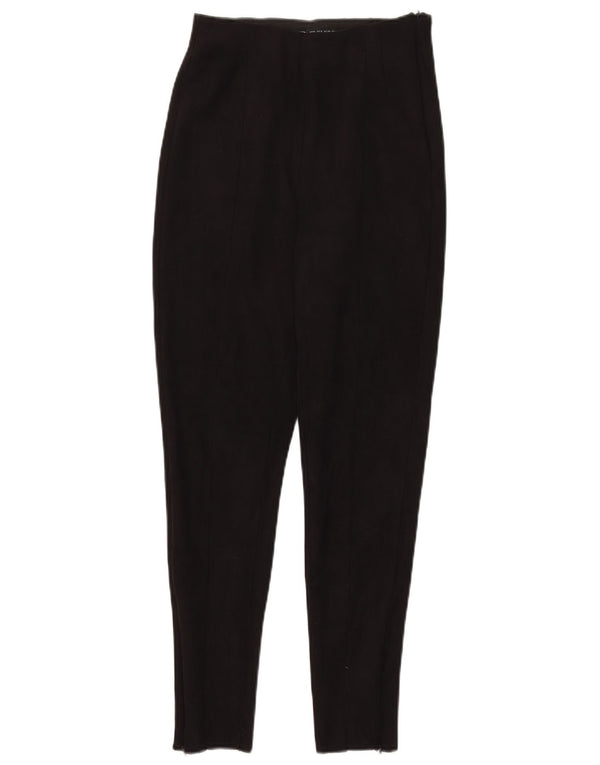 Pantaloni corti slim da donna Zara medi W28 L26 neri