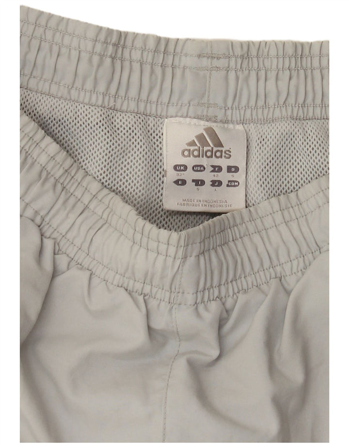 ADIDAS Mens Sport Shorts Medium  Grey Polyester
