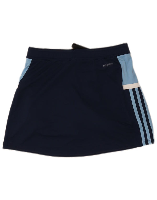 Adidas Womens Reading Hockey Skort UK 8/10 Small Blu Navy Sport
