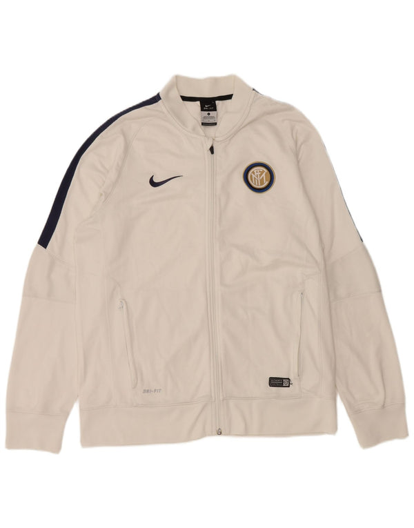 Giacca da tuta da uomo Nike Inter Milan, grande, colore bianco