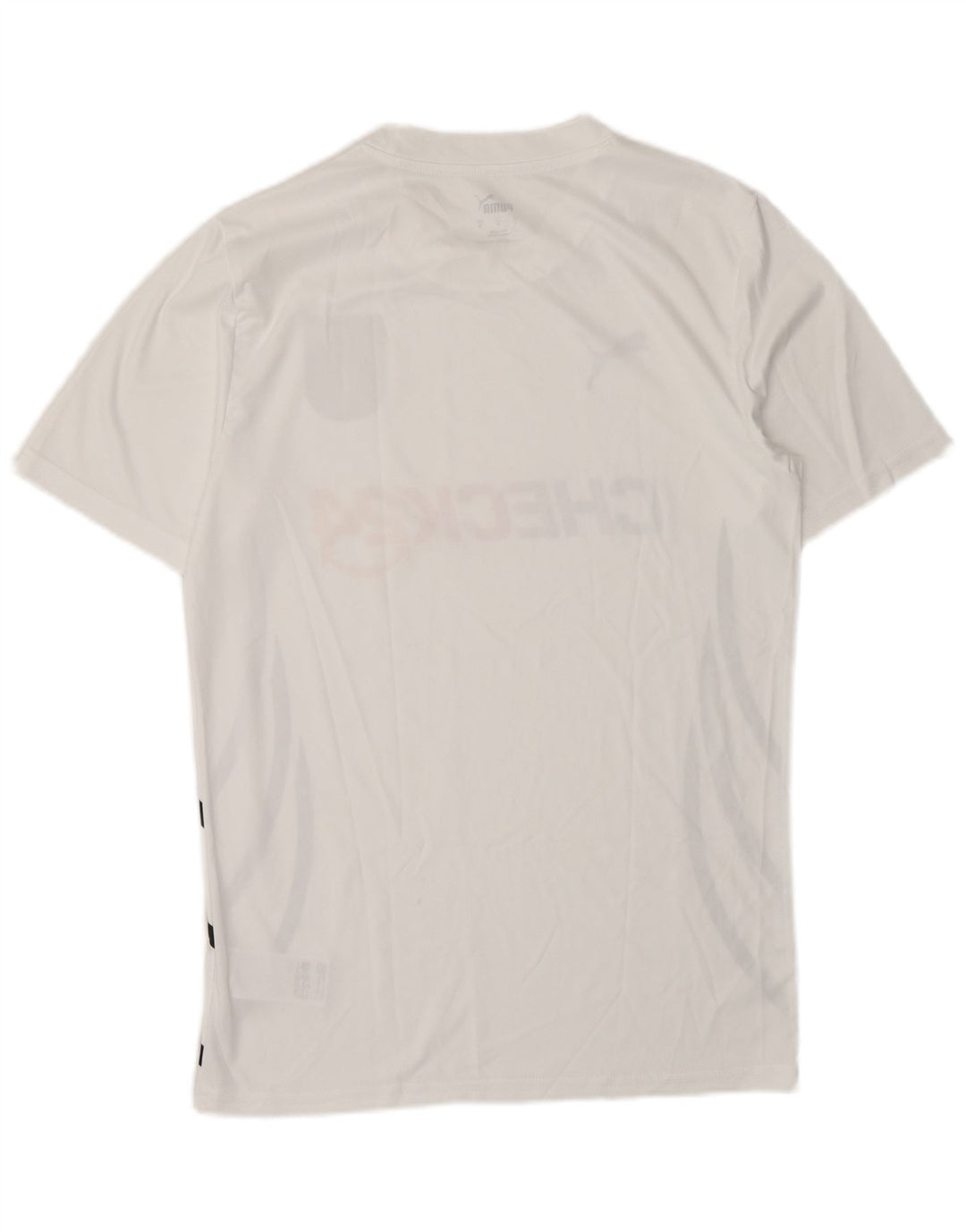 Puma T-shirt grafica da uomo Deutshland Top in poliestere a righe bianche piccole