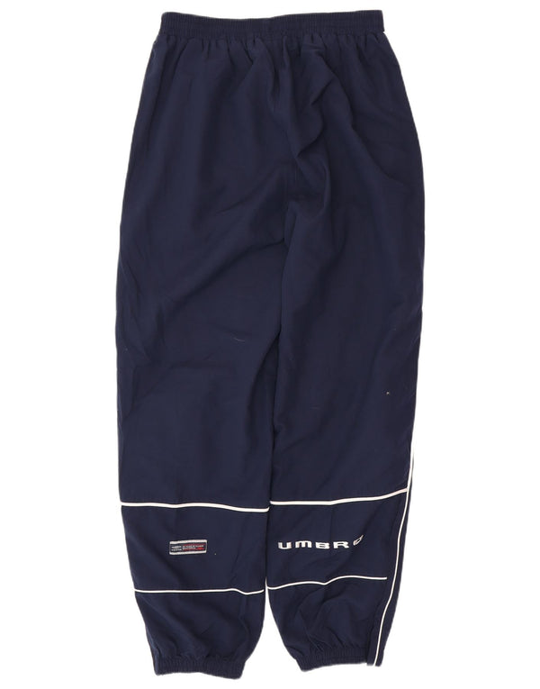 UMBRO Pantaloni da tuta con grafica da uomo Joggers Large Poliestere blu navy