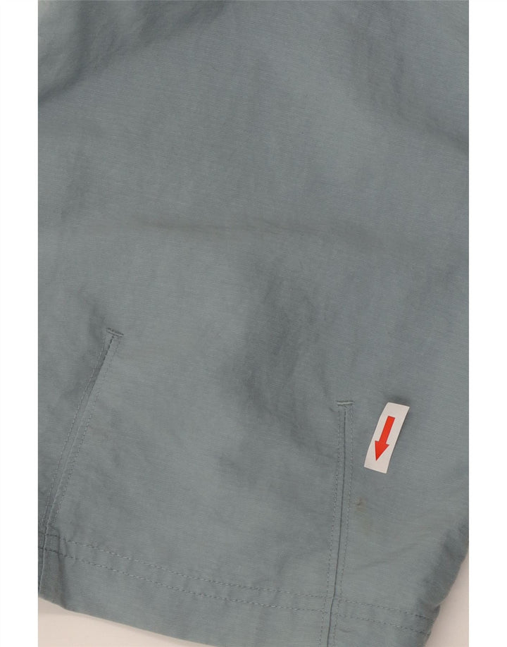 Pantaloni da tuta Adidas Capri da uomo in poliammide blu medio