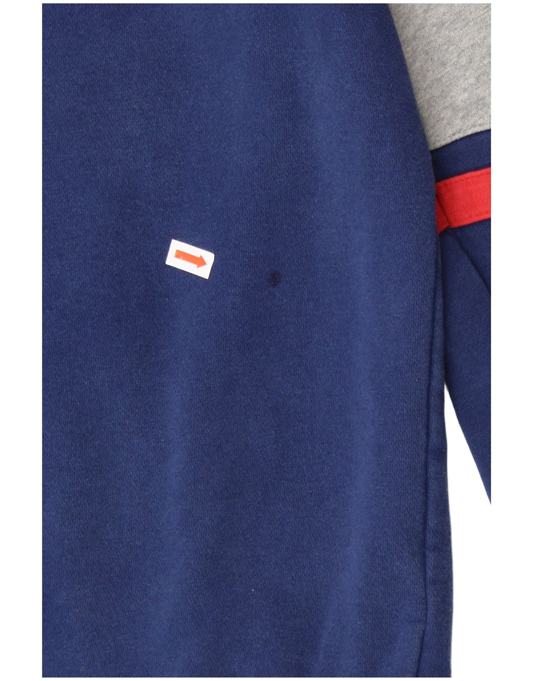 Felpa con cappuccio e zip Nike Air da ragazzo, 13-14 anni, XL, in cotone color block blu