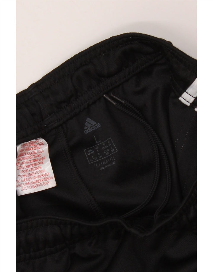 Pantaloni della tuta Adidas Climalite da bambino 13-14 anni Large neri