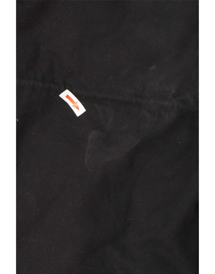 Giacca Parka con cappuccio da donna Billabong UK 14 cotone nero medio