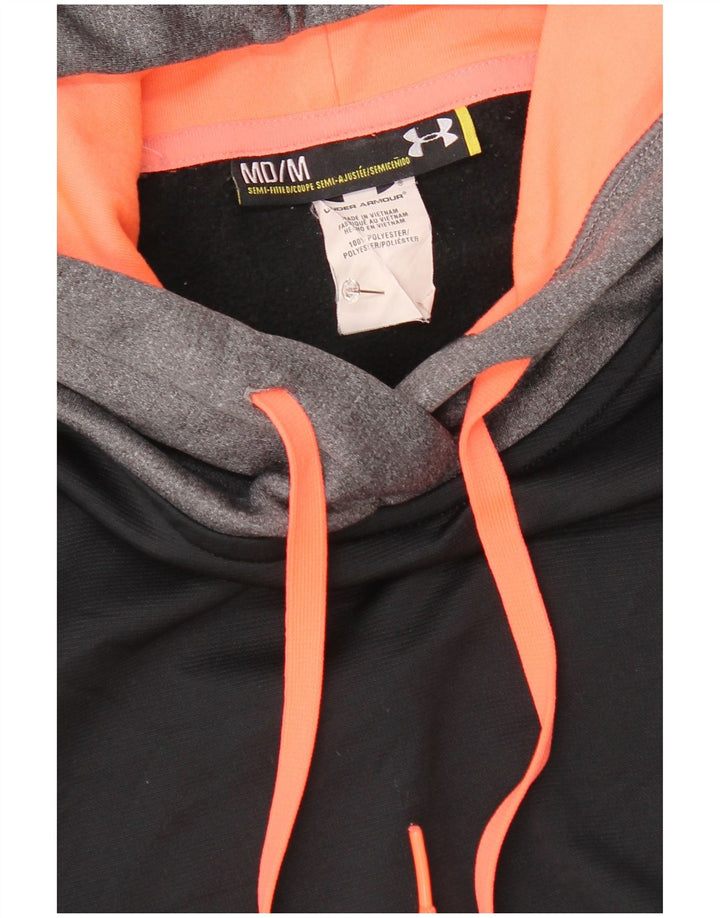Felpa con cappuccio da donna Under Armour UK 14 Poliestere color block medio nero