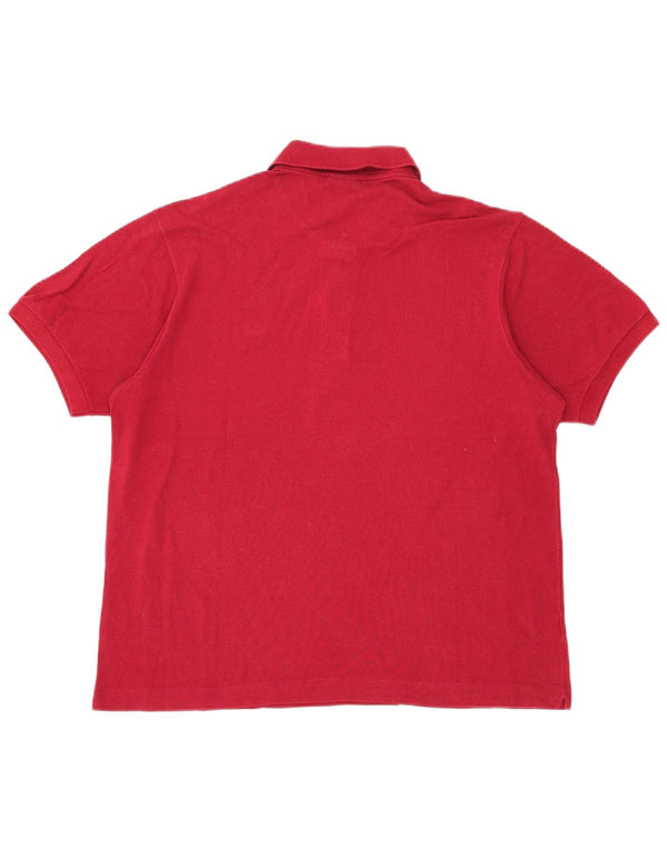 Polo da uomo LACOSTE taglia 6 XL rossa
