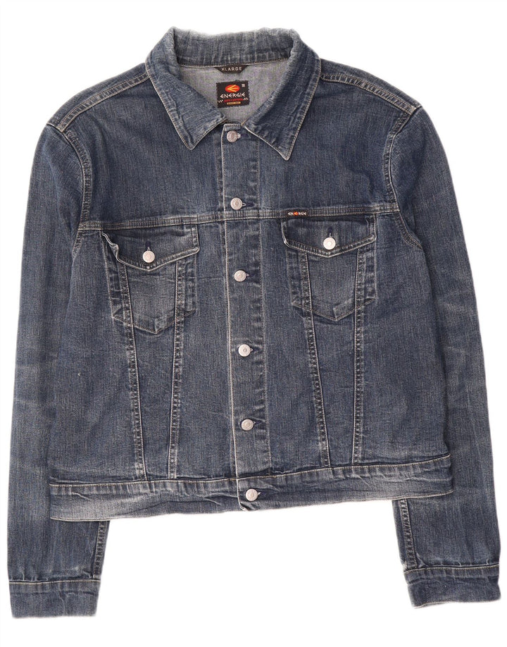 Giacca in denim da uomo Energie UK 42 XL cotone blu