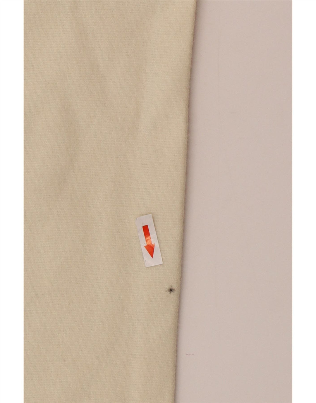 Pantaloni casual bootcut da donna vintage IT 40 piccoli W26 L34 Beige