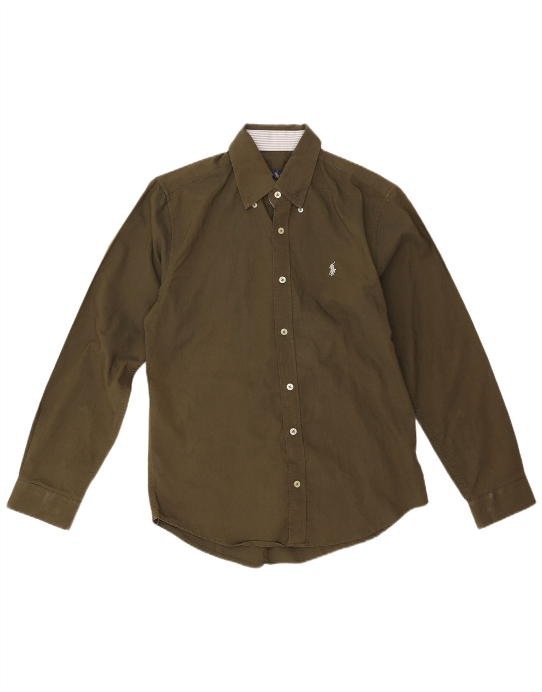 Camicia da uomo Ralph Lauren piccola color kaki