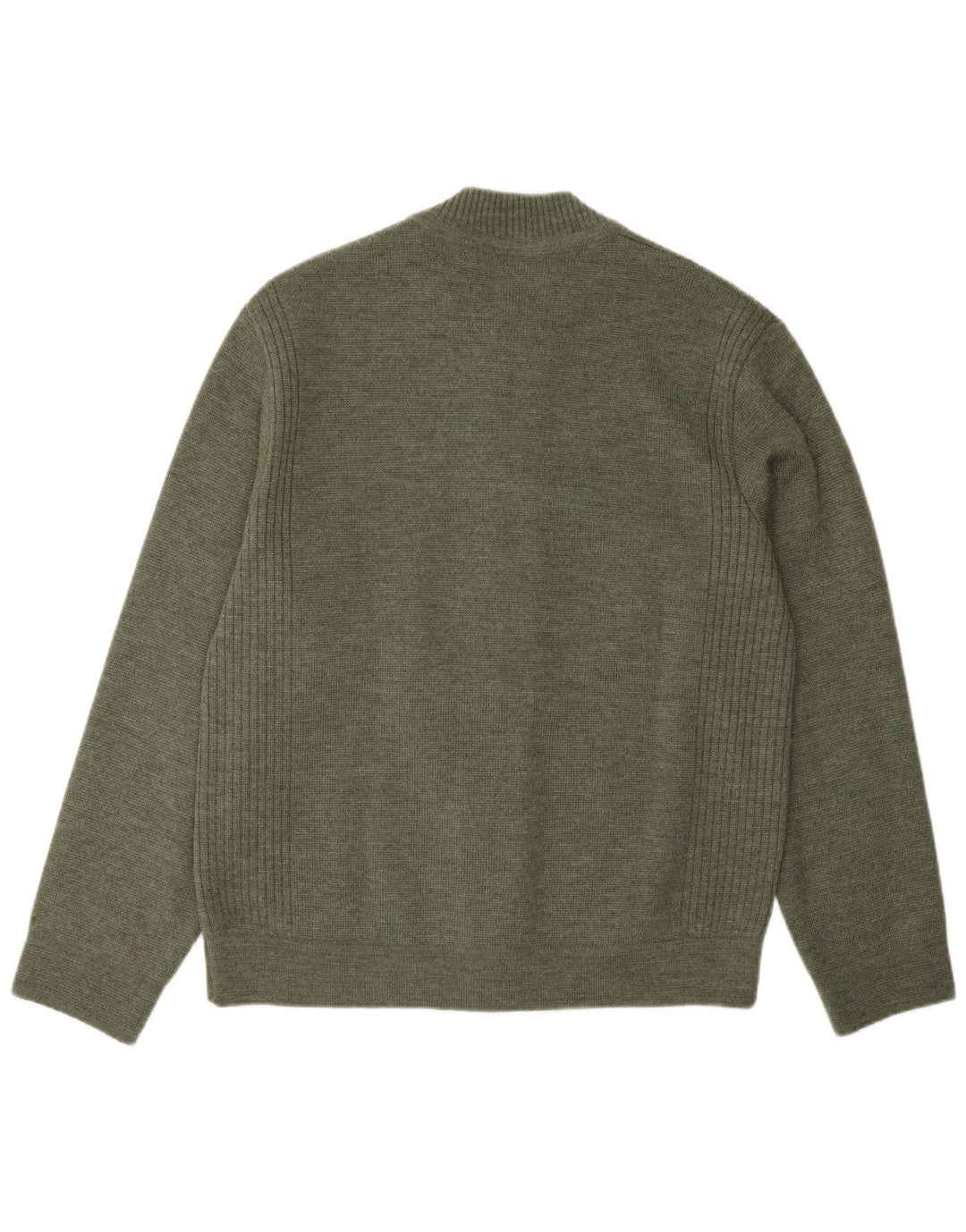 Maglione cardigan da uomo vestibilità regolare Breidhof EU 52 grande verde