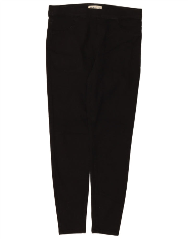 Jeans Jeggings corti da donna Marks & Spencer UK 12 Medio W30 L26 Nero