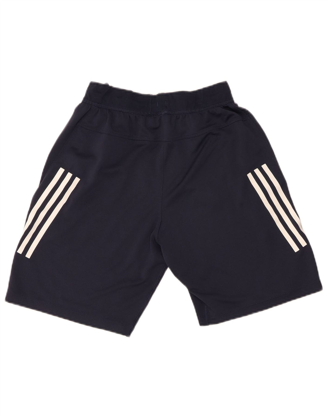 Pantaloncini sportivi Adidas da ragazzo 7-8 anni in poliestere blu navy