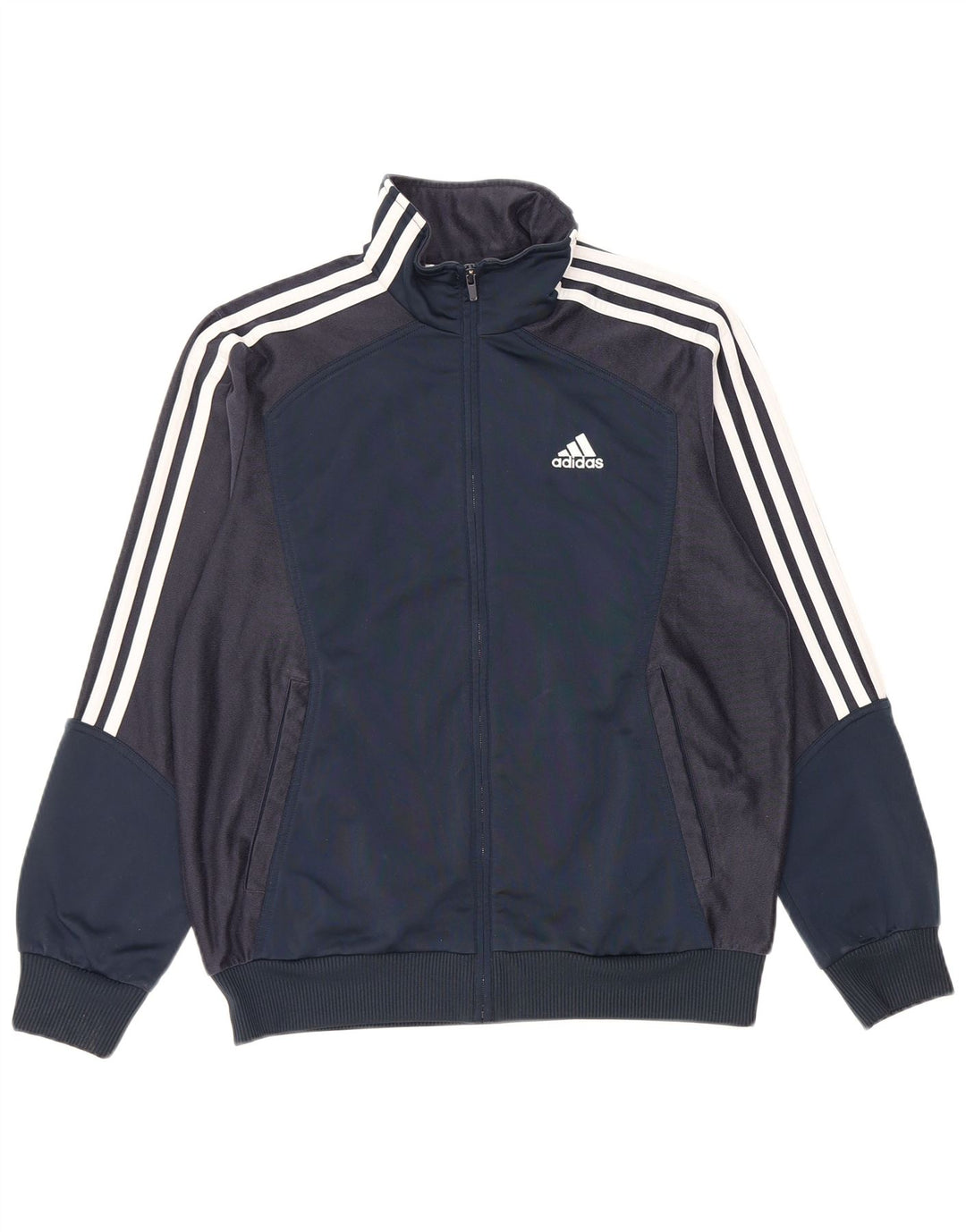 Giacca da ginnastica grafica ADIDAS per ragazzi 13-14 anni mimetica blu navy