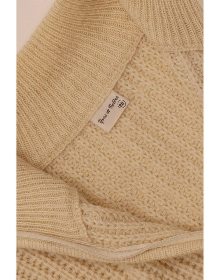 Maglione cardigan da uomo vintage UK 38 Beige medio