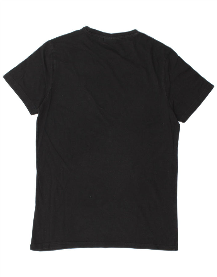 FILA Mens T-Shirt Top Small Black Cotton
