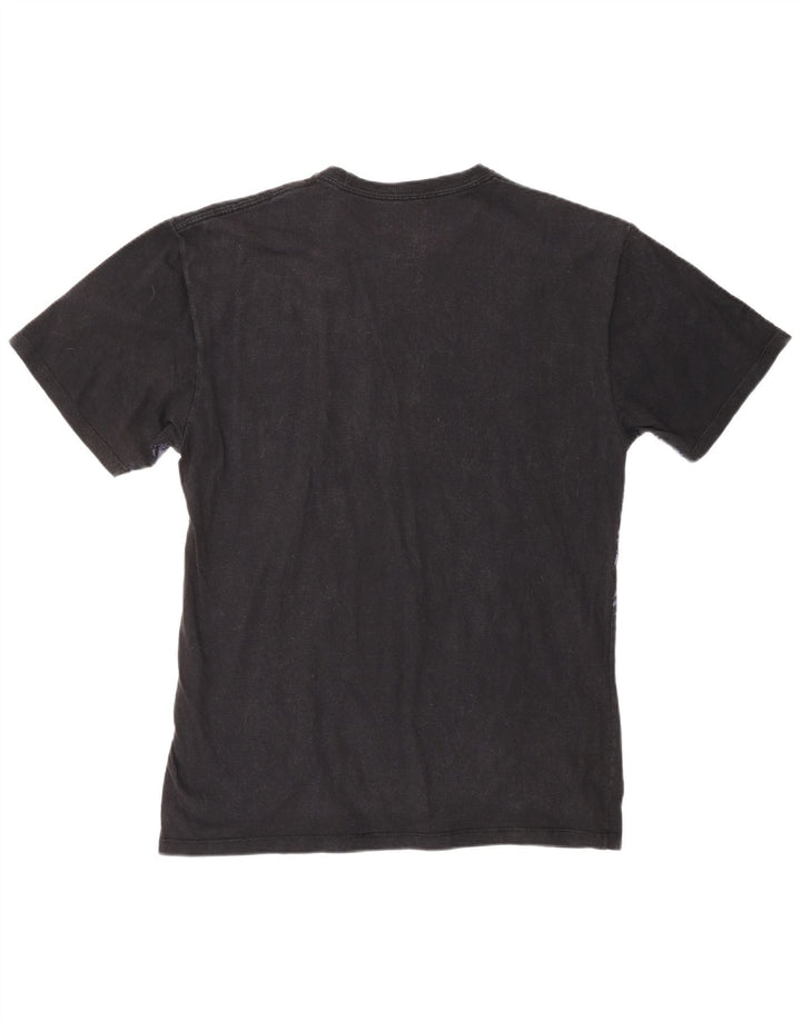 T-shirt grafica da uomo Ecko Unltd Top grande in cotone nero