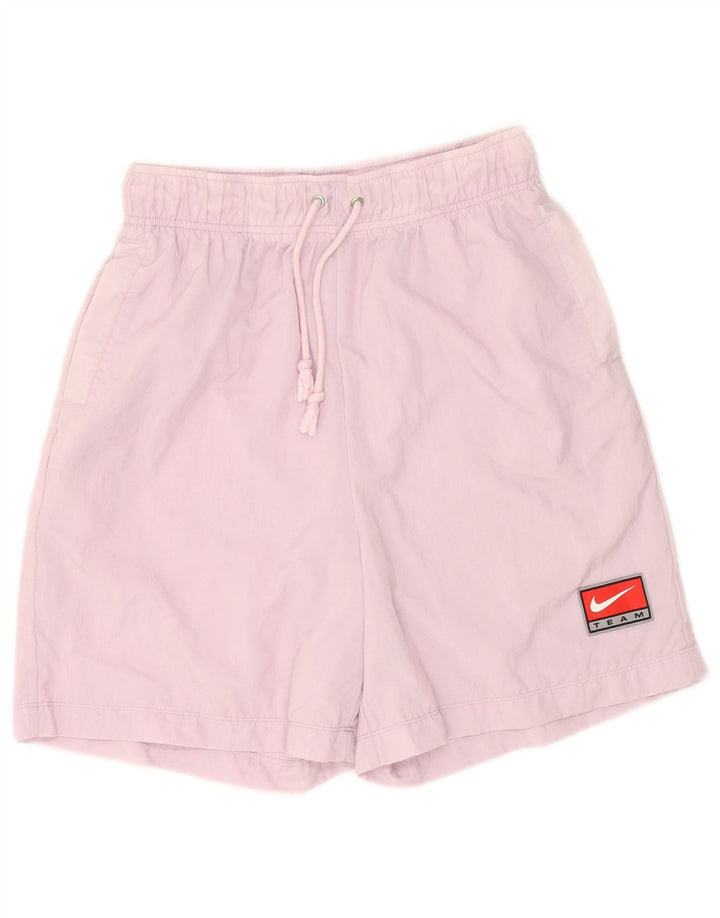 Pantaloncini sportivi Nike da donna UK 8 piccoli viola in poliestere