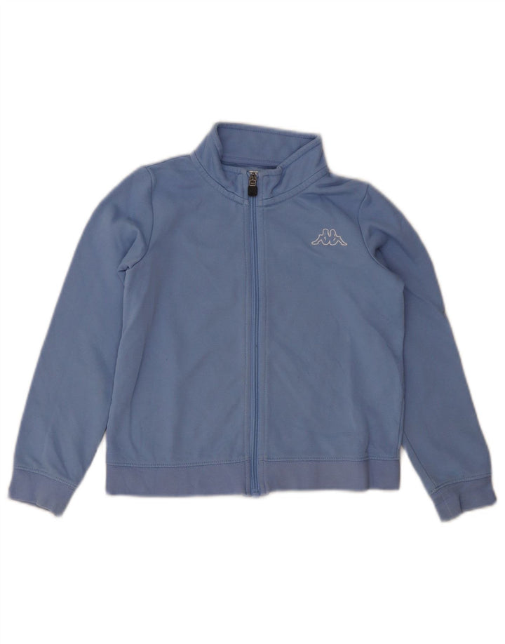 Giacca tuta da bambina KAPPA 7-8 anni Blu