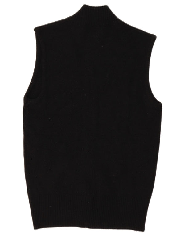 Maglione cardigan senza maniche da donna Energie UK 12 Acrilico nero medio