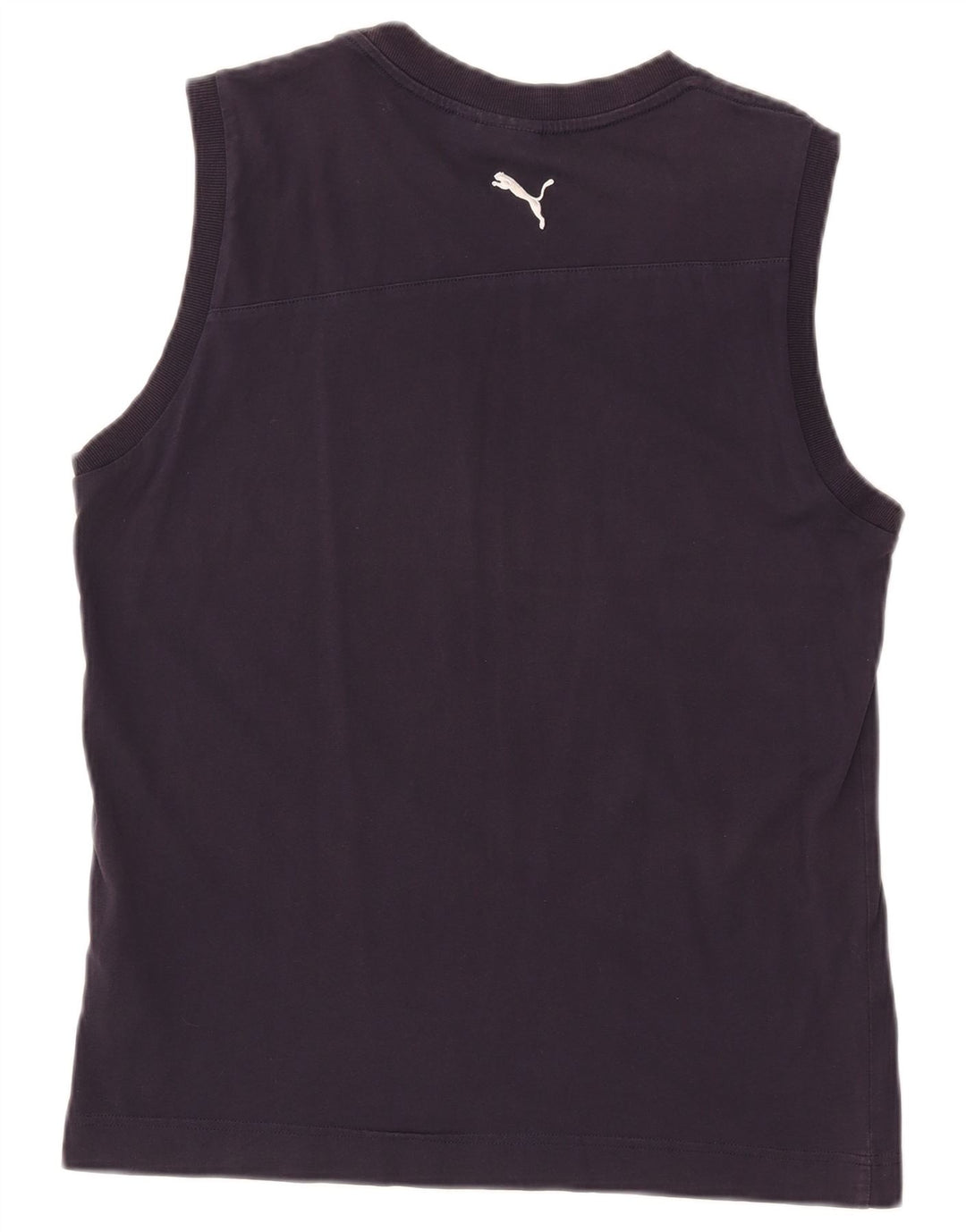Canotta grafica da uomo Puma Large blu navy