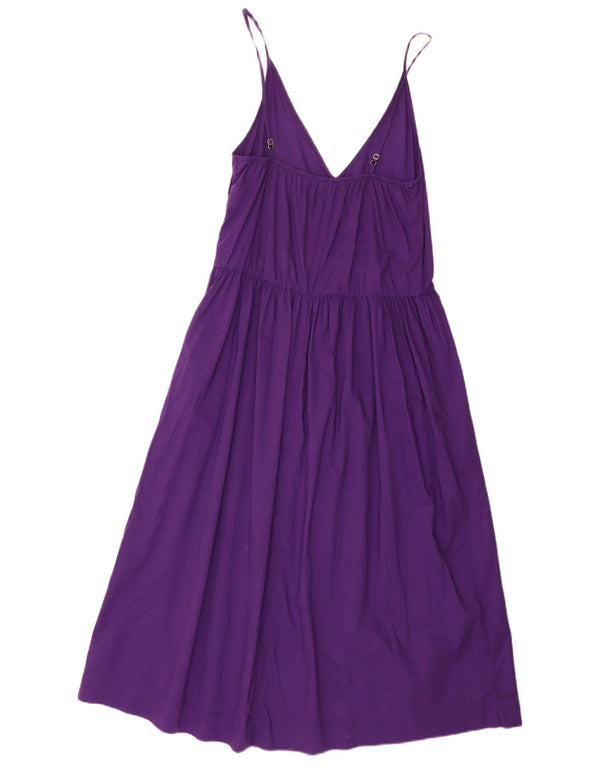 Vestito estivo da donna Benetton UK 6 XS cotone viola