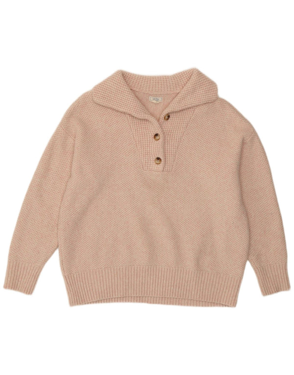 Maglione maglione collo alto da donna Fat Face UK 18 XL Acrilico rosa