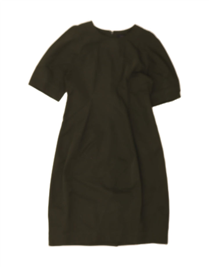 COS Womens A-Line Dress EU 38 Medium Green Polyester Vintage Cos and Second-Hand Cos from Messina Hembry 