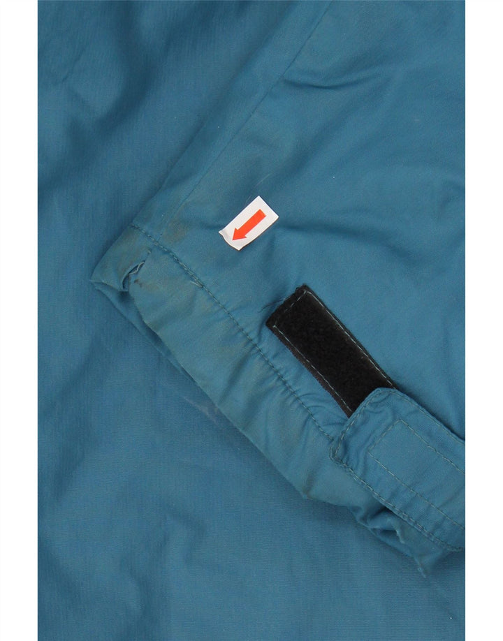 Giacca a vento ASICS da uomo UK 42 XL Blu Colourblock in poliammide