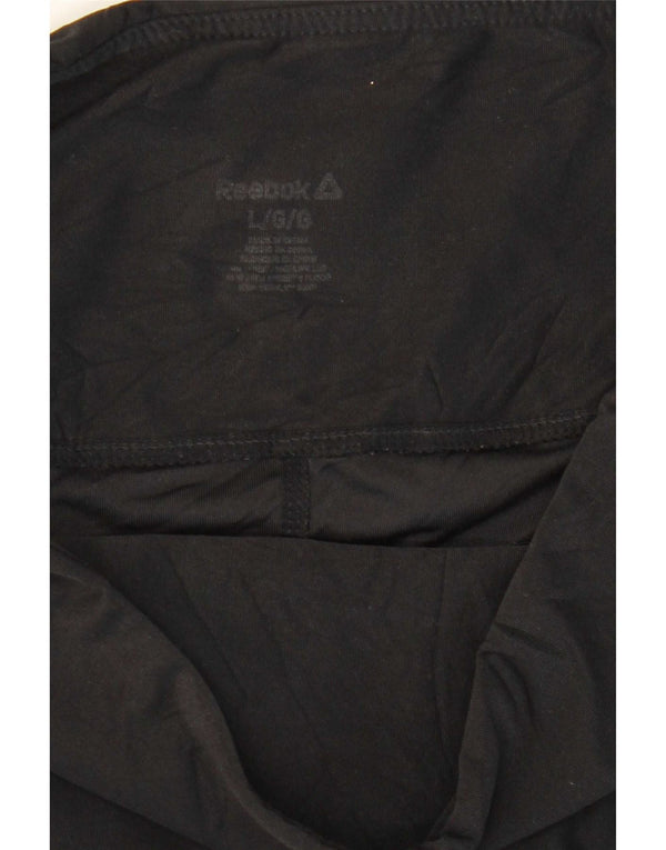 Leggings Reebok da donna UK 14 grandi neri