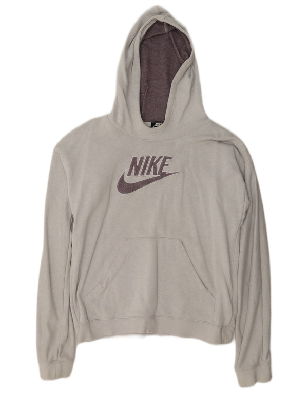 Felpa con cappuccio Nike da ragazzo con grafica standard fit 13-14 anni XL grigio sportivo