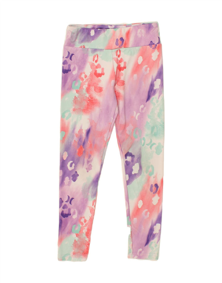 HURLEY Womens Leggings UK 12 Medium  Multicoloured Tie Dye Vintage Hurley and Second-Hand Hurley from Messina Hembry 