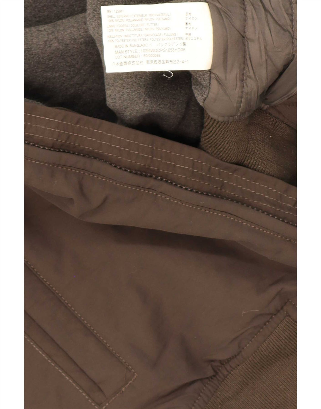 Giubbotto bomber da uomo Woolrich UK 36 piccolo nylon kaki