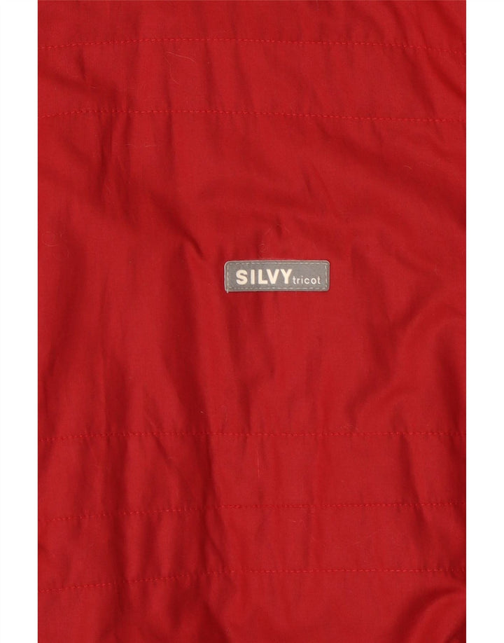 Giacca reversibile in maglia da uomo Silvy UK 40 Large Grey Geometric