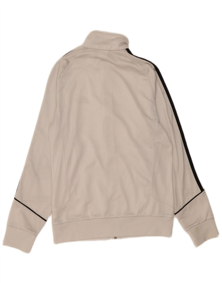 Giacca da tuta da uomo Adidas UK 36/38 Small Poliestere bianco