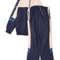 Tuta intera da uomo Asics Graphic IT 52 Large Blu Navy Colourblock