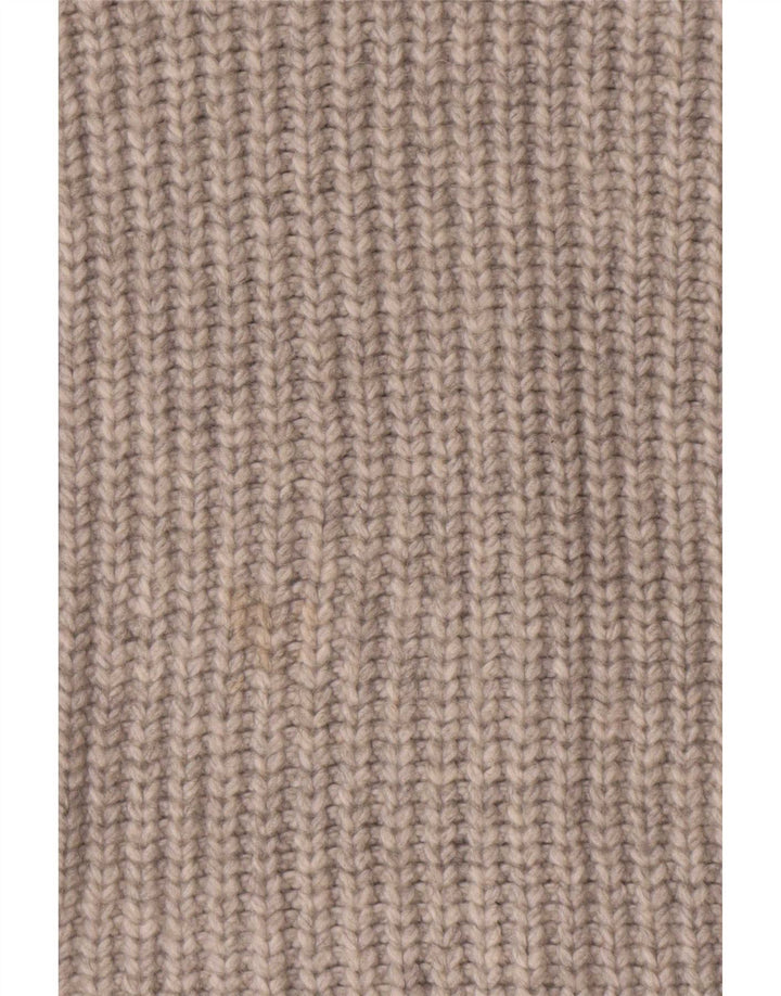Canotta da donna Marks & Spencer con collo alto, UK 10, piccola, in poliestere grigio