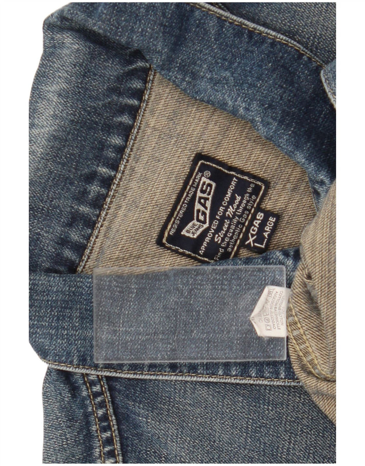 Giacca in denim da donna Gas UK 18 XL Blu
