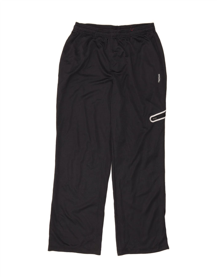 REEBOK Mens Cargo Tracksuit Trousers Large  Black Polyester Vintage Reebok and Second-Hand Reebok from Messina Hembry 