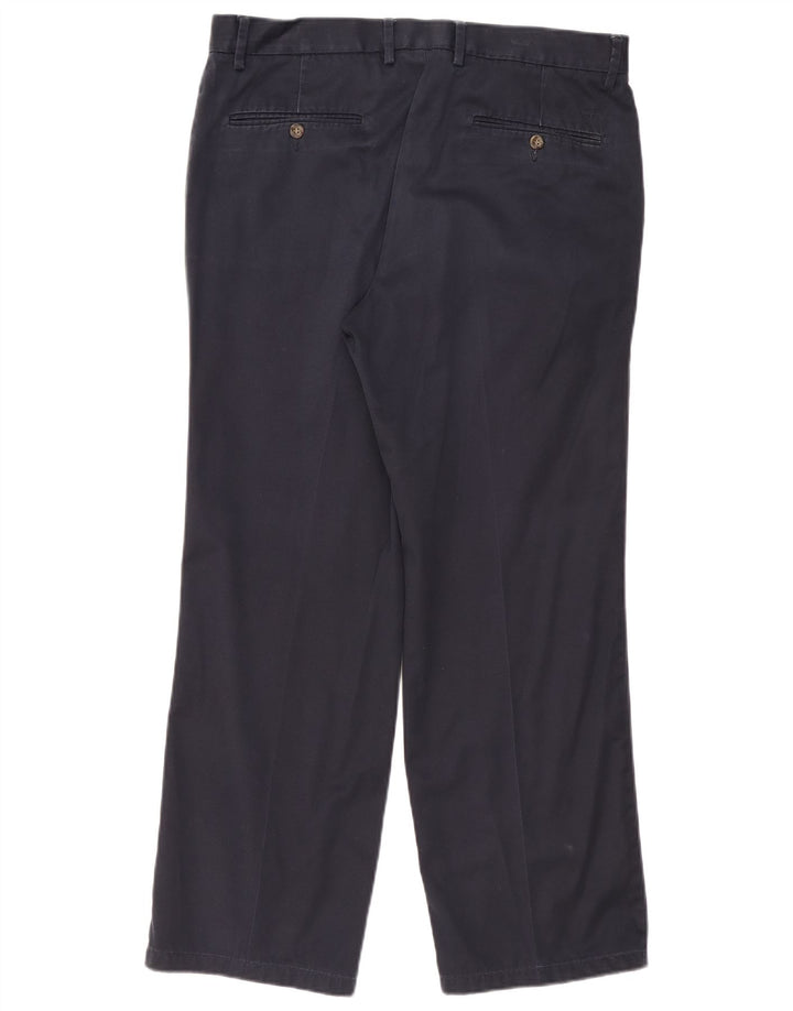 Pantaloni chino dritti da uomo Dockers W36 L30 blu navy