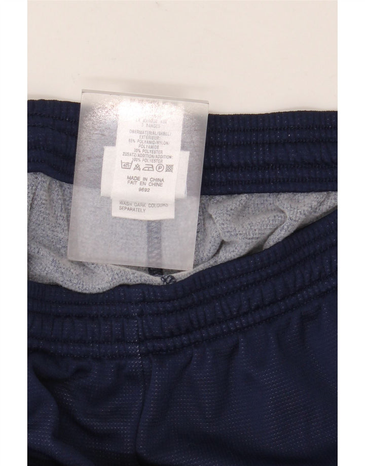 Pantaloni da tuta da uomo Adidas Medium Blu Navy Colourblock in poliammide