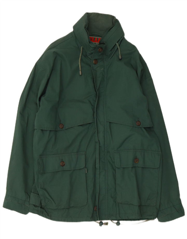 Giacca da uomo con cappuccio Slam UK 40 Large Verde Poliestere