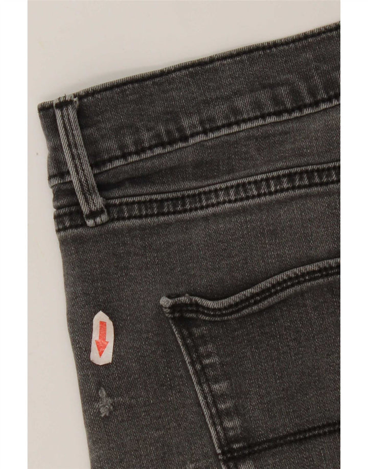 Jeans dritti da uomo Marks & Spencer W42 L29 cotone grigio